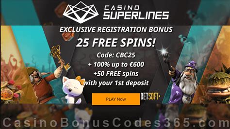 superlines casino bonus code 2021